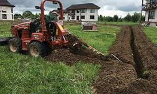 Копка траншей для водопровода в Сергиевом Посаде: цена за метр от 933 руб.